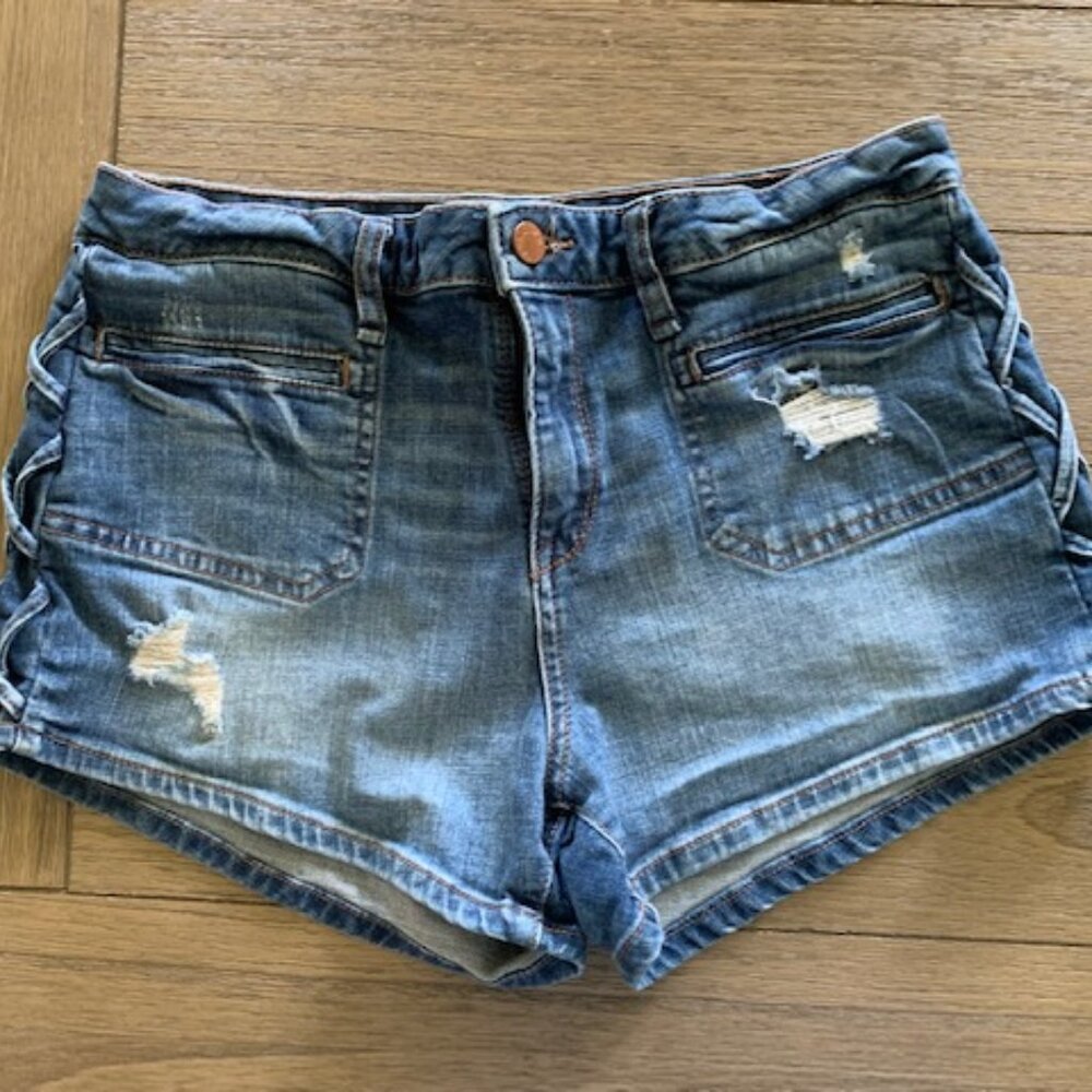 William Rast Brand Denim Medium Wash Jean Shorts Size 29